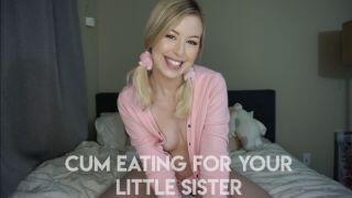 Cum Eating for Your Little step-Sister