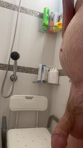 Soapy Penis Play In The Shower