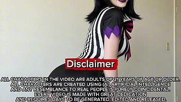 CAJERO DE SUPERMERCADO GANA UNA CITA CON COSPLAYER!!! Comenzaron con Besos Pero LA MUY PUTA Al Final Le Dio SU Culo!!! Y Delante del Novio De La Morra!!!! [AI GENERATED] - Complete Version