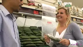 A Slutty Blonde Is Really Good at Deepthroating and Hardcore Fucking a Big Black Cock