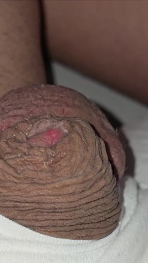 Step son pulled out dick while step mom changed her clothes