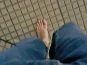 Walking Barefoot for 1 km: From Clean to Dirty Soles - POV Trekking