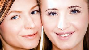 ”Sexy Lesbian Girls Aria Logan & Arian”