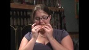 Watch Big Beautiful Woman Beth Stuffing Herself With Fast Food! (mp4)