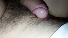 Closeup prostate milking