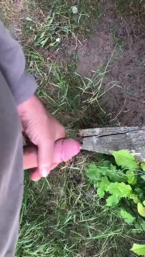 Horny on the orchard