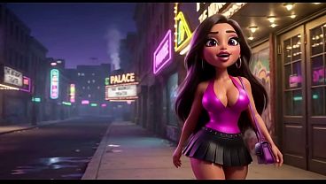 Stepdaughter Becomes the Virgin of the Porn Theater After Forbidden Desire for Stepfather (AI generated)