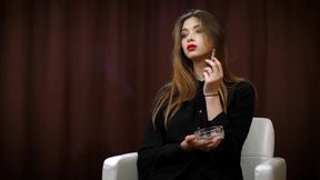 Cute Girl Irina Is Enjoying a Marlboro Red in Her First Smoking Video Ever (hd)