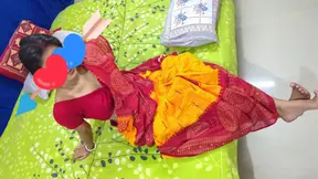 Virgin Indian wife's tight pussy fucked in saree