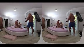 Una Fairy Vr Part Three &ndash_ Behind The Scenes Slupe Slut&rsquo_S Surprise Double Vaginal &amp_ Treesome