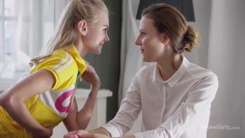 Nancy A Teaches Kira Zen a Lesson in Sizzling Lesbian Seduction