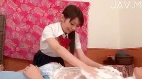 Bold Japanese Babe Takes On Massive Dick With No Limits