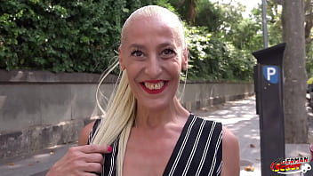 GERMAN SCOUT - FLEXIBLE FLOPPY TITS MATURE YELENA VERA PICKUP AND FUCK ON STREET