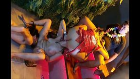 putaria no spice club melissa devassa, melissa alecxander ,paty bumbum ,fada mel ,el toro de oro e roberto alecxander