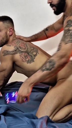 Brenno Villar X Rique Martins - Final Part: Bareback Overload &amp; Massive Load