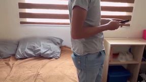 Threesome with My Curious Straight Latino Virgin Friend