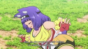 Immoral Guild (uncensored ecchi) 1 - Workaholic rescues busty catgirl from slime