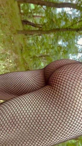 I wear only fishnets and shirts outside, a lot of people have seen me   Clip 1