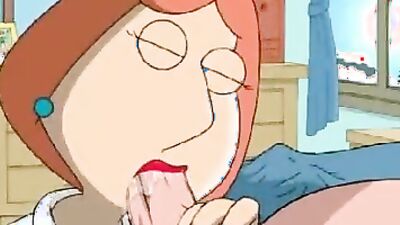 Watch Peter and Lois Griffin from Family Guy get frisky in a cartoon adventure