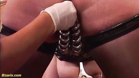 Mature scene with spicy queen bee from Bizarix