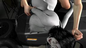 POV Stuffing Every Hole In Alcina Dimitrescu's Body In A Furious Threesome