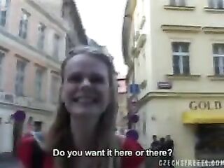 CZECH STREETS - VERONIKA BLOWS ROD FOR MONEY