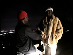 He hooks up his buddy with a hot chick who loves to be filled with black cock