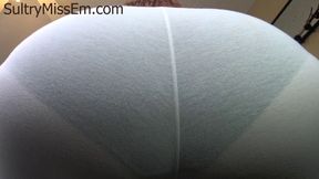 Facesitting with panty lines