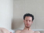 Laying in my bathtub and pissing on my body and drinking piss