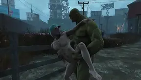 StrongPainter Fallout 4 Mod: Teen 18+ Artist Gets MonstrousGay Anal Fixation