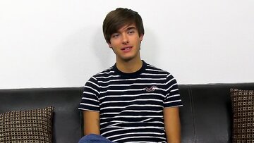 New gay Jayson Steel interviewed before jacking