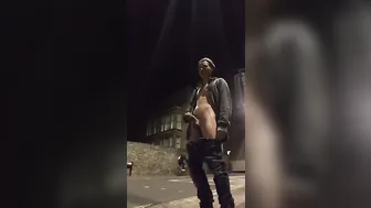 Exhibitionist Twinks Jerking Off Outside