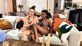 interracial threesome Briseida Myers & 18Y.O. Ebony Teen