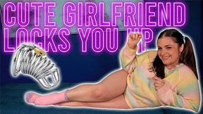 Girlfriend Puts You in Chastity