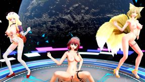 Sex &amp; Dance - Touhou - Love Philosophy (A XXX Parody)