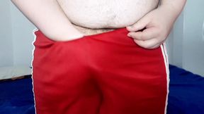 punheta depois do futebol - nada melhor que gozar depois do esporte e de ver meus amigos heteros correndo de short, suados e com o pau balancando - fernando devil solo