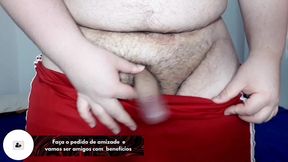 punheta depois do futebol - nada melhor que gozar depois do esporte e de ver meus amigos heteros correndo de short, suados e com o pau balancando - fernando devil solo