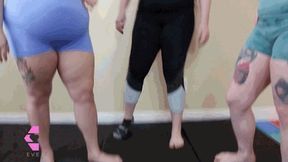 POV After Gym Workout Sweaty Ass Sniffing For a Caught Pervert!