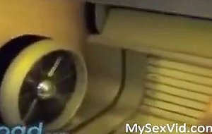 Solarium suck and fuck