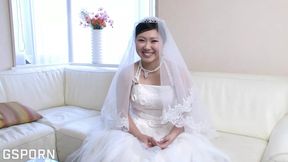 Fucking Sexy Japanese Wife Dressed for a Wedding