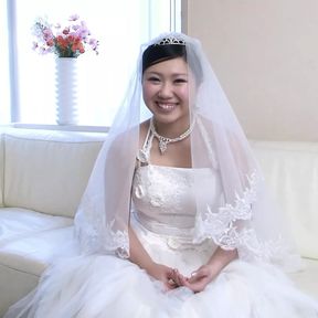 Fucking Sexy Japanese Wife Dressed for a Wedding