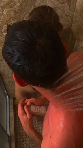 Amazing Sex After Getting Wet in the Shower   Clip 1