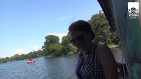THE BOAT IS SINKING!! Group a THREESOME FUCK under the SUN: FABIENNE - StevenShameDating