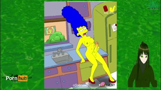 Marge masturbating - Flashando