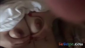 Korean Amateur Couple Tries Anal in Bed