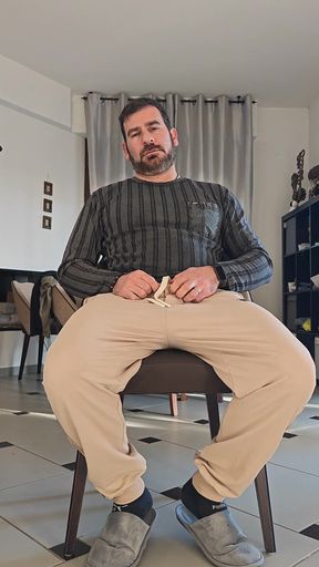 Stepdaddy Big Cock Jerking off