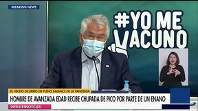 Hombre de avanzada edad recibe chupada de pico por parte de un enano por cadena nacional