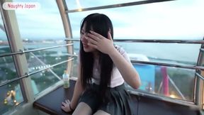 Outdoor Play - Final Release - Ferris Wheel Mouth Finish Leads to an Unforgettable Private Sex Video