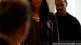 Sodomized in front of her husband