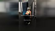 Innocent Teen's First Squat: Pussy Exposed for Whole Gym HUMILIATED